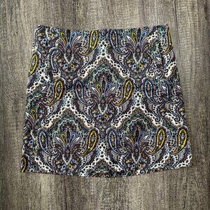 FINAL PRICE❗️CLOSET CLOSING J. Crew Paisley Print Mini Skirt – Size 0